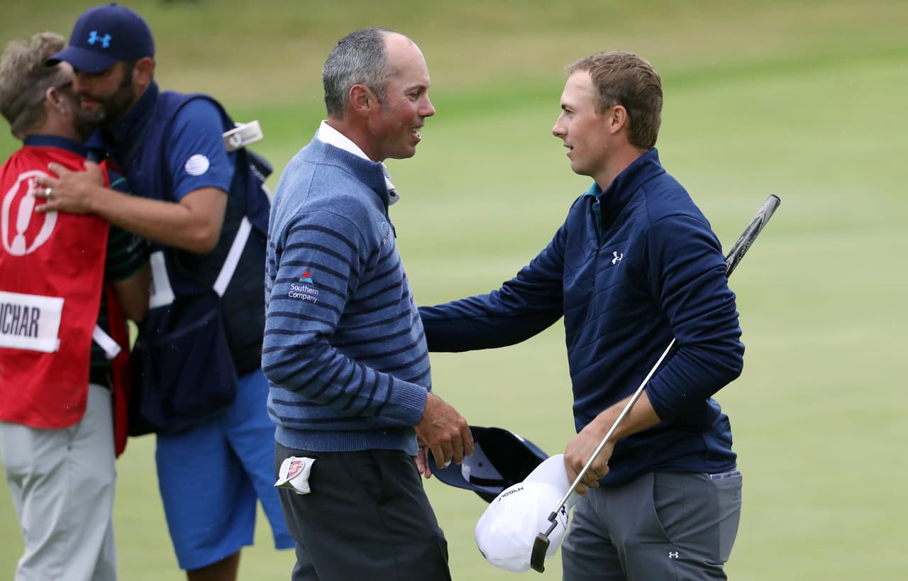 Incluso su gran rival del torneo, Matt Kuchar, felicitó por el excelente espectáculo a Spieth, en una jornada memorable.