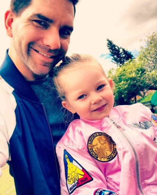 Arap Bethke y la pequeña Paloma son inseparables, el actor la llama: 'Mi princesa'.