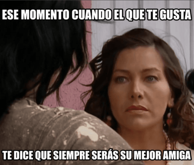 Si alguien te gusta lucha por él, no dejes que te manden a la 'friendzone' como María de Todos los Ángeles.