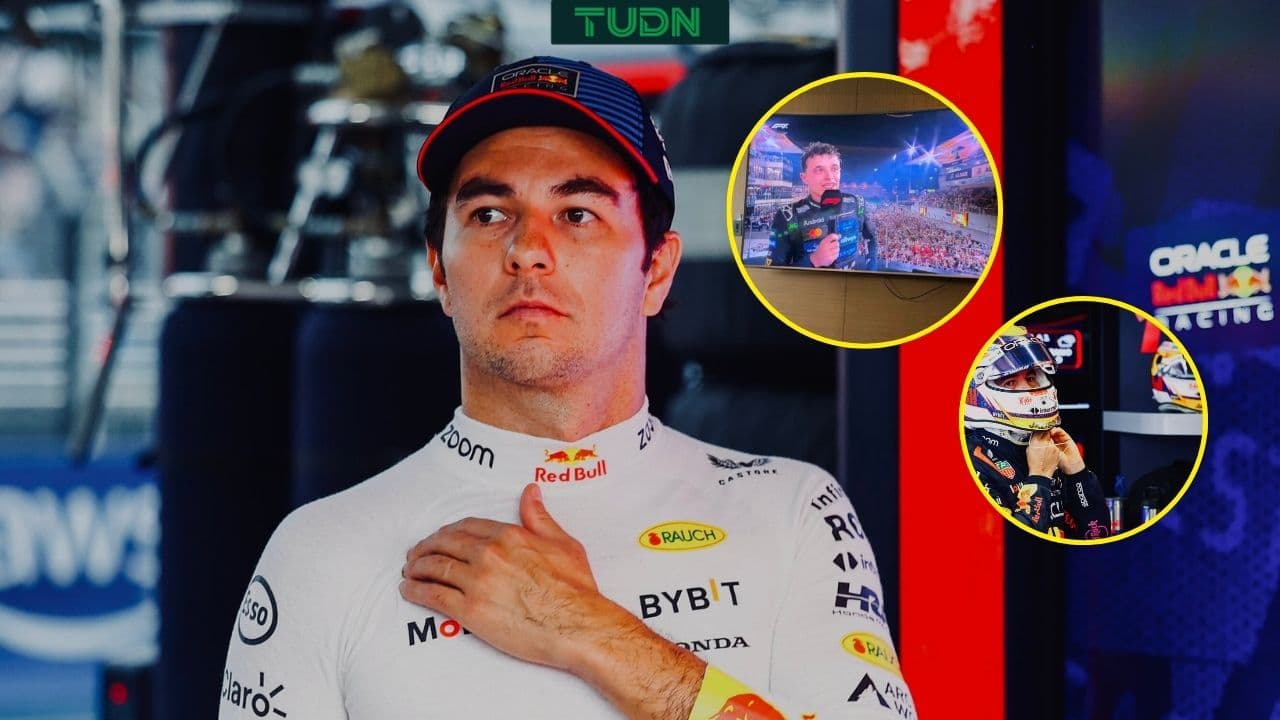 Checo Pérez felicita a Lando Norris y lanza dardo a Red Bull
