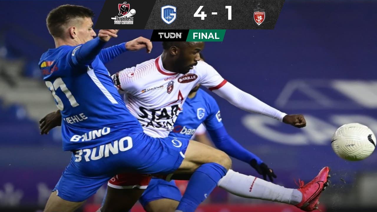 El Genk de Gerardo Arteaga golea y hunde al Mouscron en la liga belga