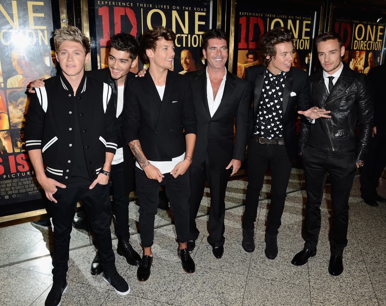Simon Cowell con One Direction