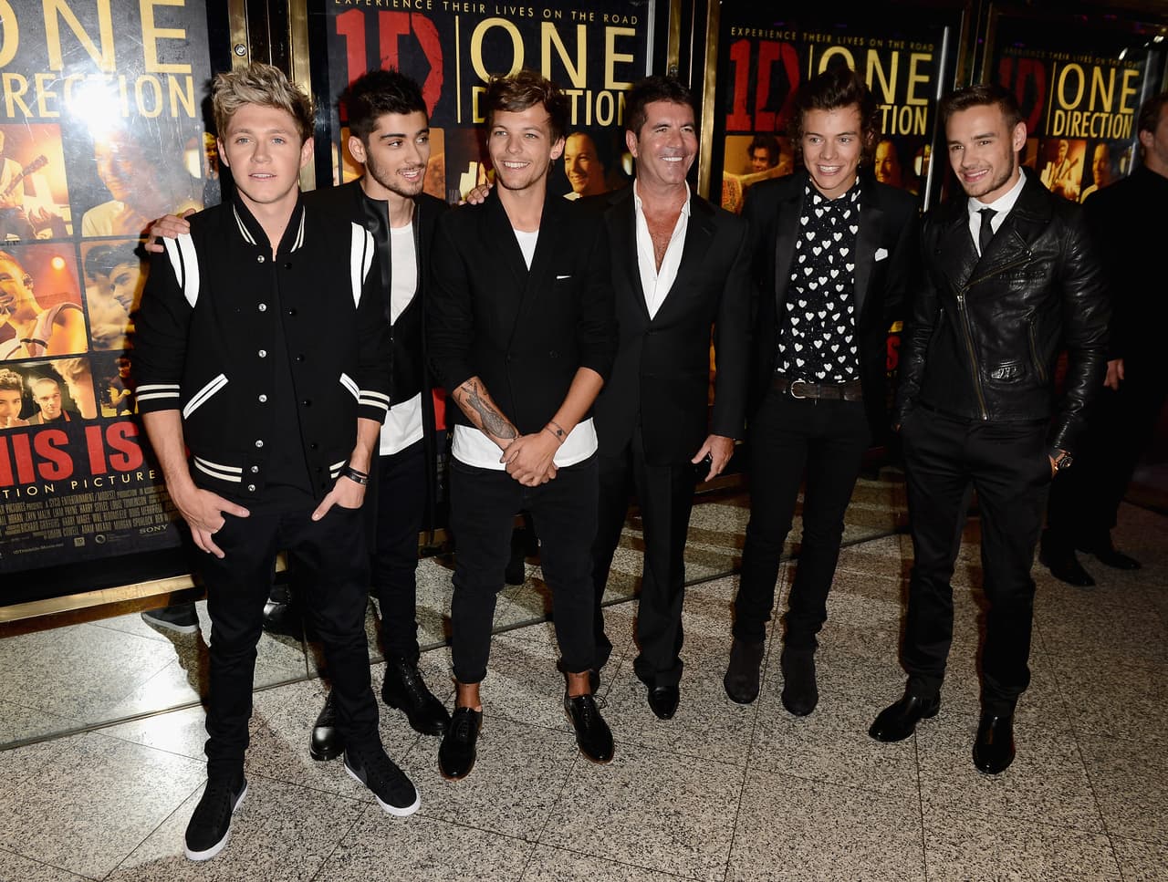 Simon Cowell con One Direction