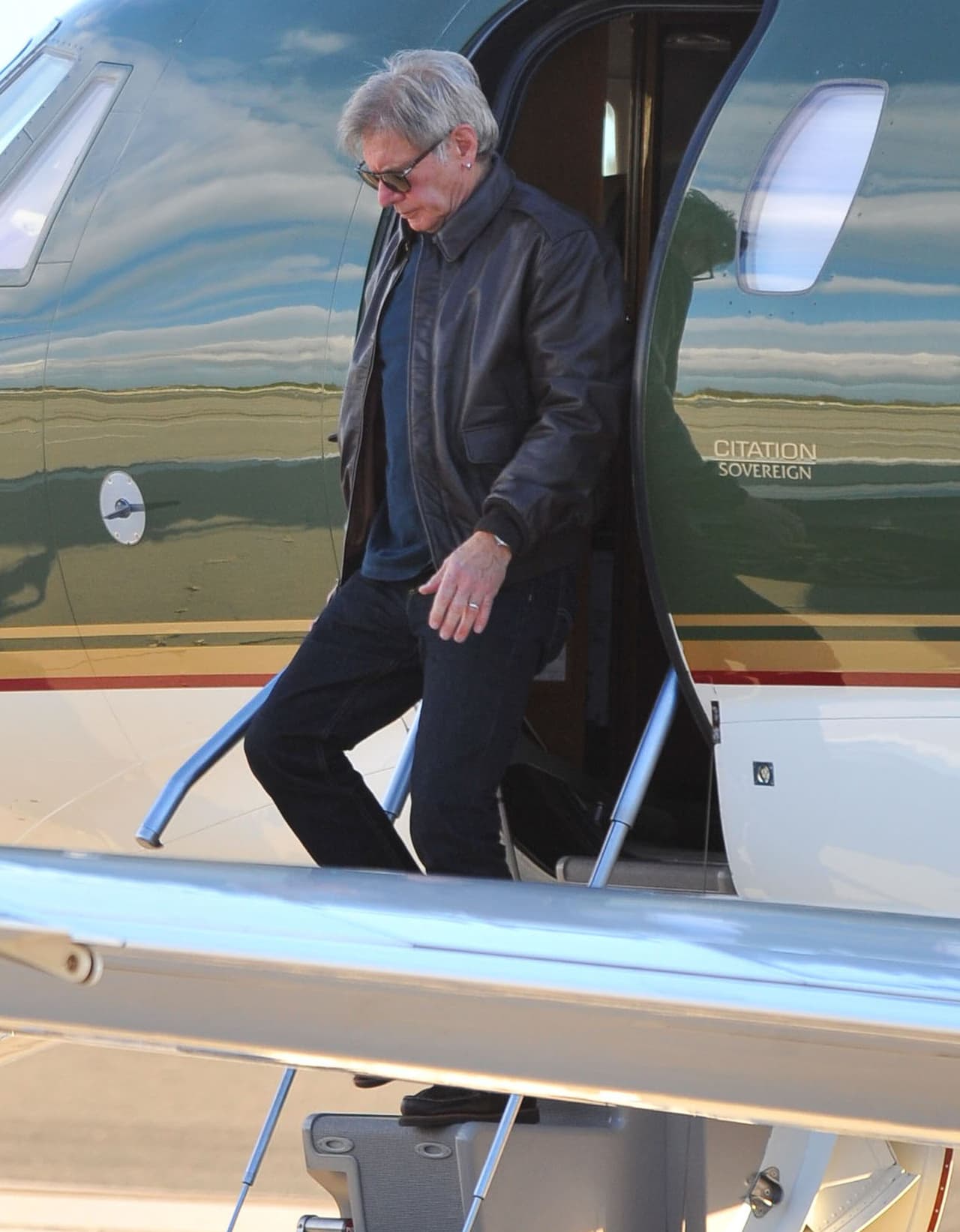 ¡Otra vez voló, ahora su jet privado!