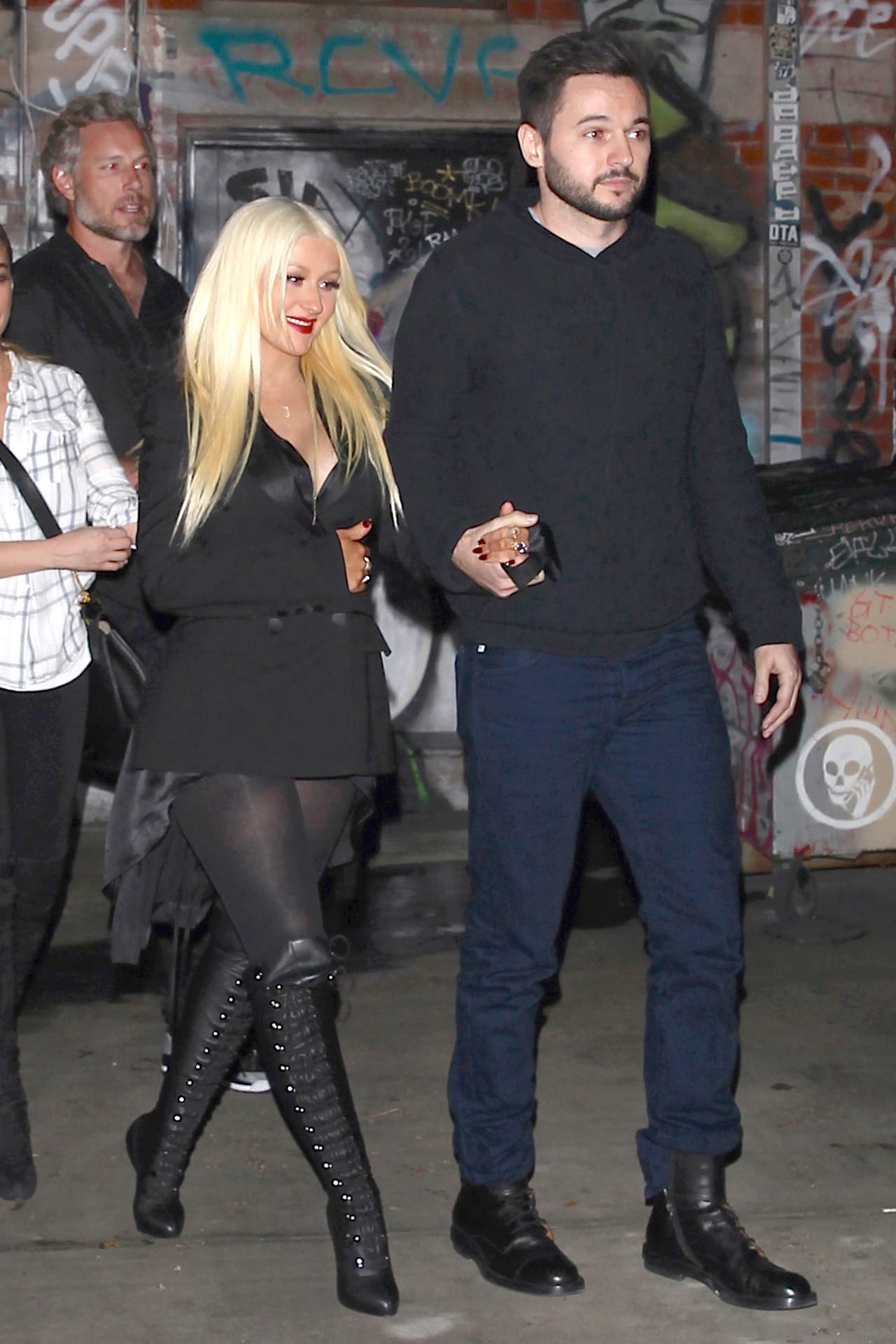 Christina Aguilera no suelta para nada a su amor, Matt Rutler.