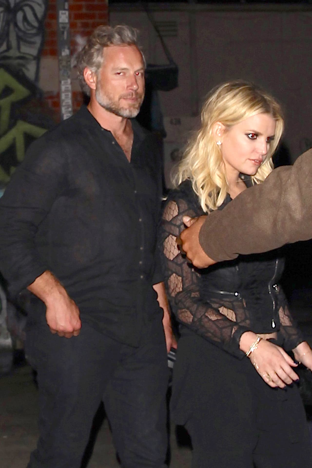 Aunque se notaban un tanto distantes... ¡y con miradas que matan!