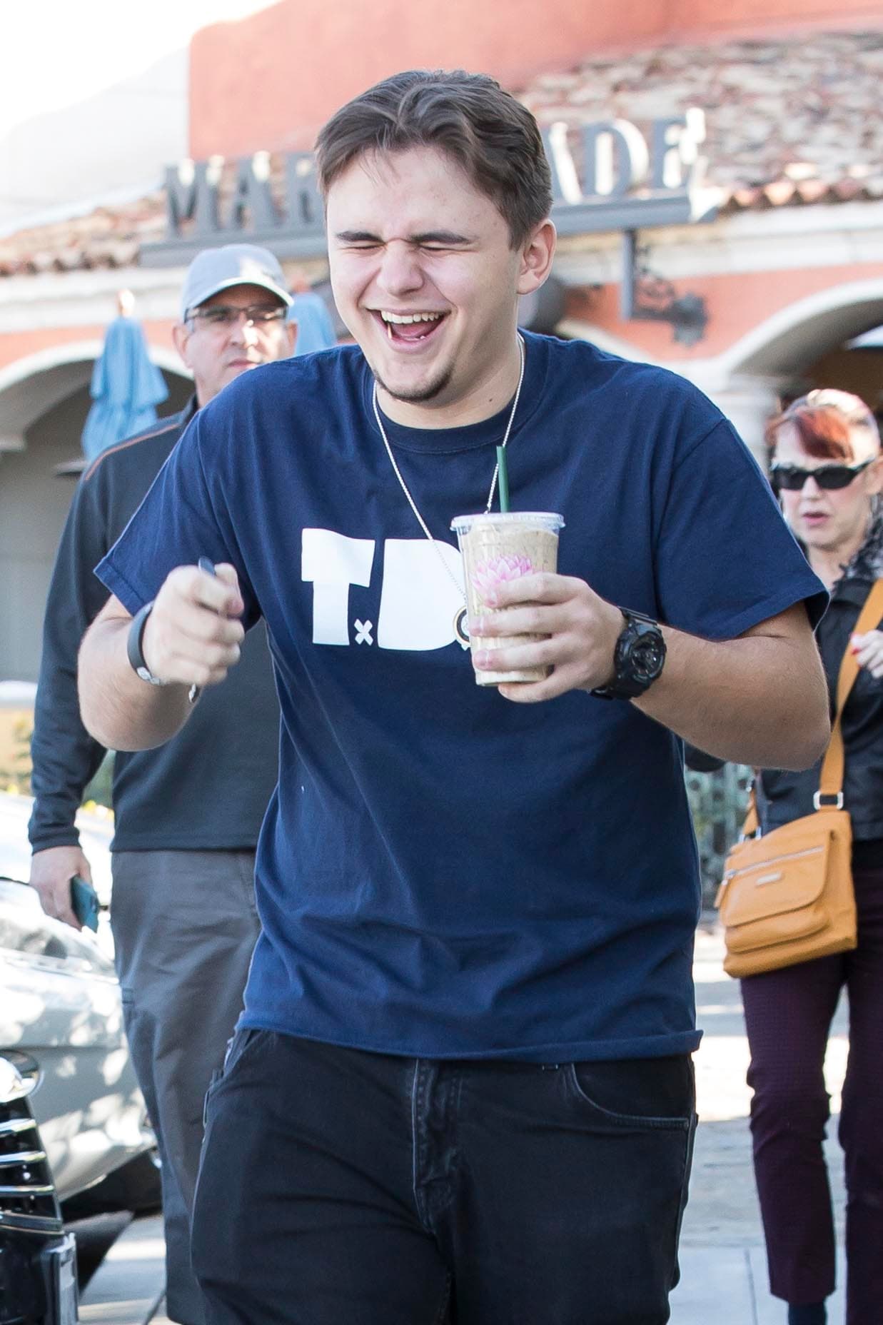 ¿Qué tendrá muerto de risa a Prince Jackson?