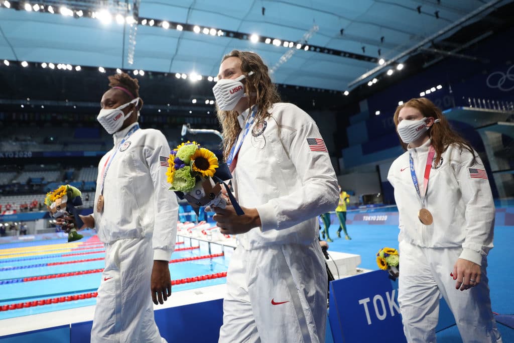 Erika Brown, ex nadadora de Ripon, gana una medalla de bronce en natación en los Juegos Olímpicos