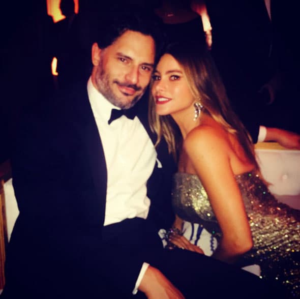 Con su amorcito, Joe Manganiello.