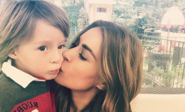 Mateo es su gran amor y disfruta cada momento a su lado.