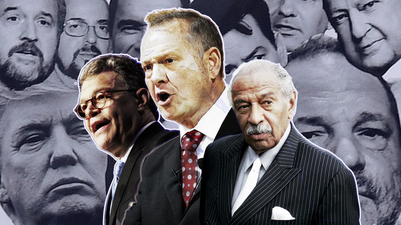 Estos son los hombres inmersos en la ola de denuncias de acoso sexual que sacude a la clase política de EEUU