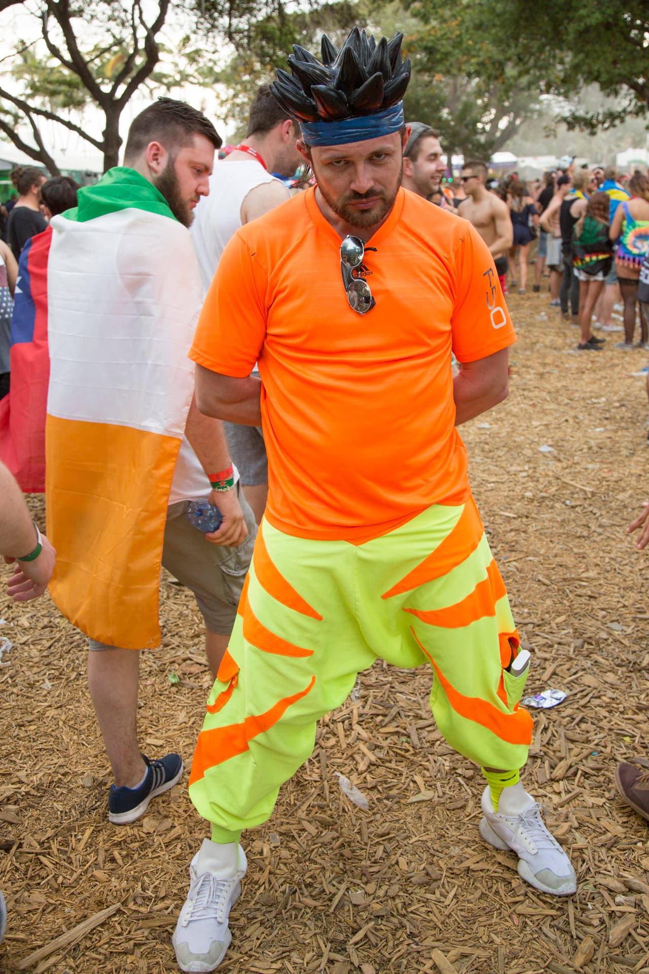 La alusión a personajes del Manga japonés fue una inspiración constante para los hombres que asistieron al festival.