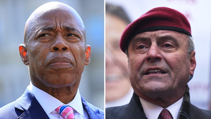 Cómo y dónde ver el último debate entre Eric Adams y Curtis Sliwa, candidatos a la alcaldía de NYC