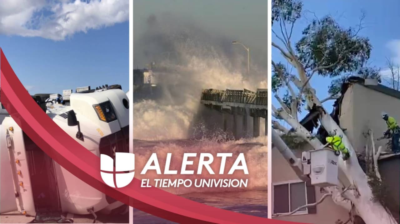 Peligro en las costas, valles y montañas: torbellino de vientos de hasta 75 millas por hora y olas de hasta 6 pies encienden alertas este martes