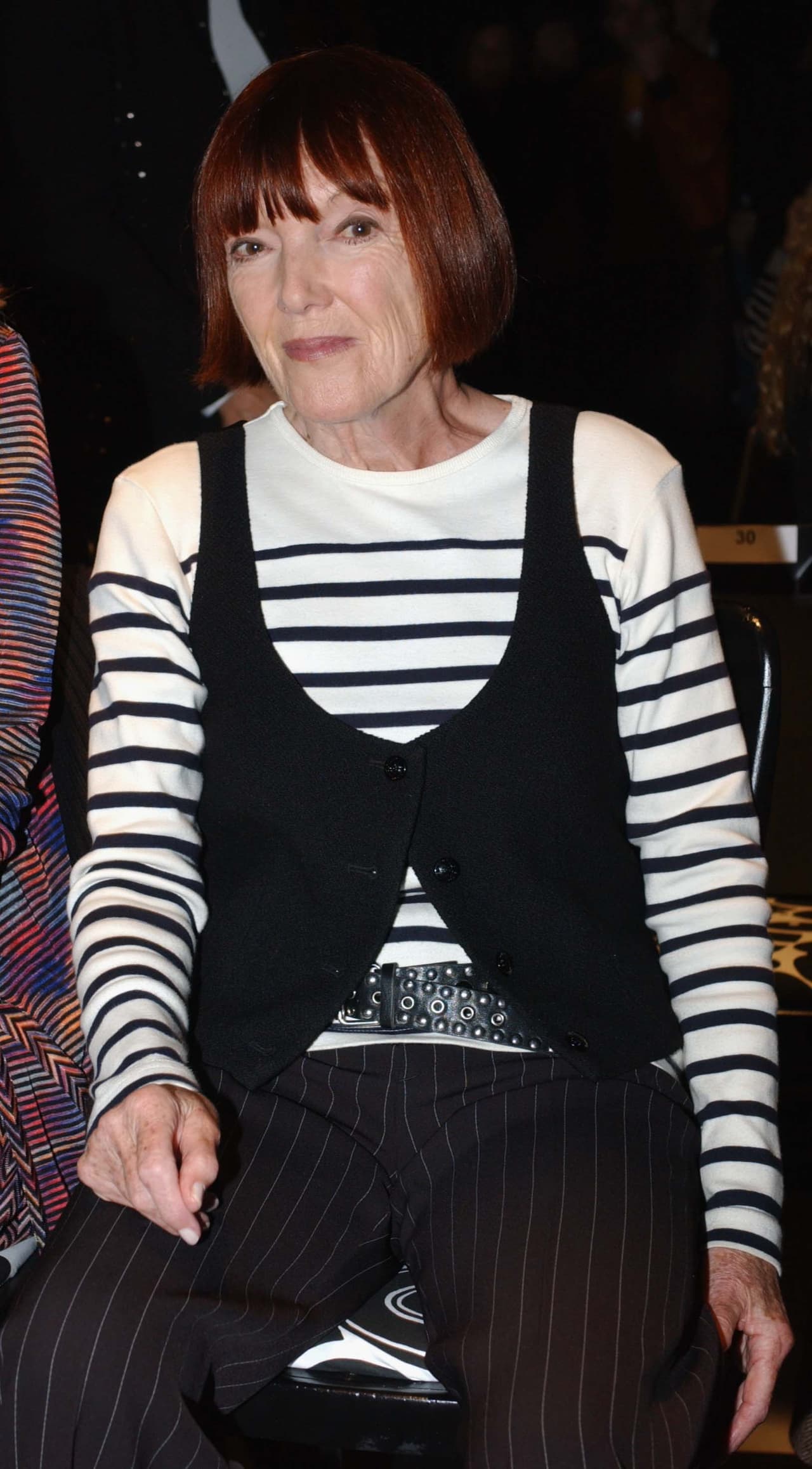 Promocionado por la modelo
<b>Twiggy,</b> la diseñadora presentó su colección de minifaldas, 15 cm., arriba de la rodilla.