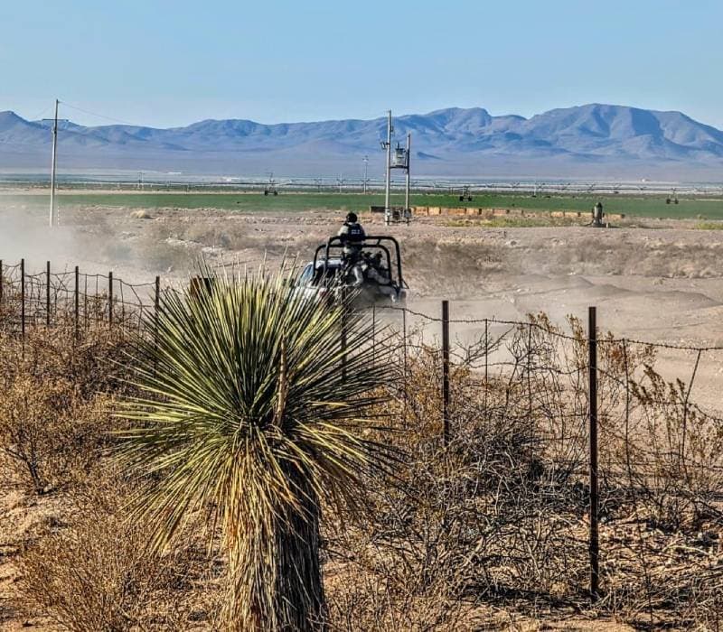 Los soldados mexicanos, tras el encuentro, volvieron hacia su país.