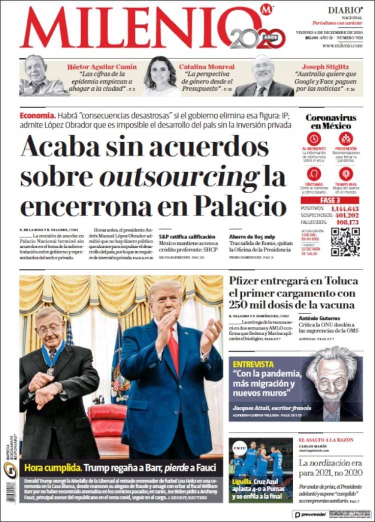 Los universitarios están con un pie fuera de la serie de semifinales del Guard1anes 2020 tras caer 4-0 en la cancha del Estadio Azteca.