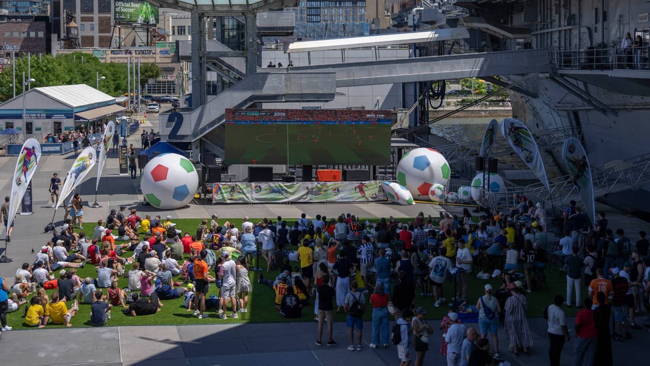 Nueva York anuncia cinco nuevas fiestas para ver el Mundial de fútbol gratis