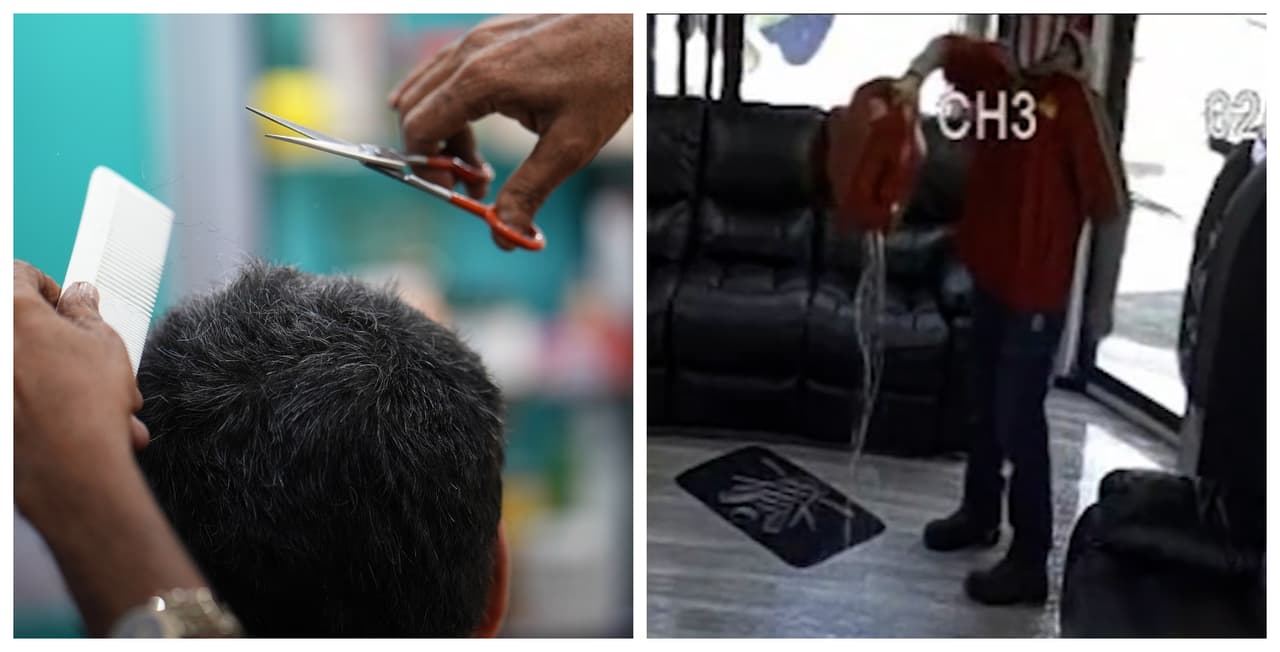 Furioso por el precio, hombre rocía de gasolina popular barbería de Nueva Jersey