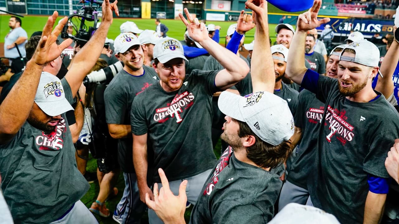 Los Texas Rangers avanzan a la Serie Mundial después de derrotar a los Astros de Houston