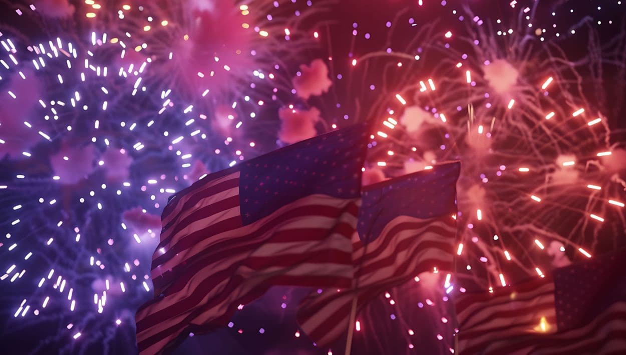 Disfruta un espectáculo de fuegos artificiales el 4 de julio en Atlanta