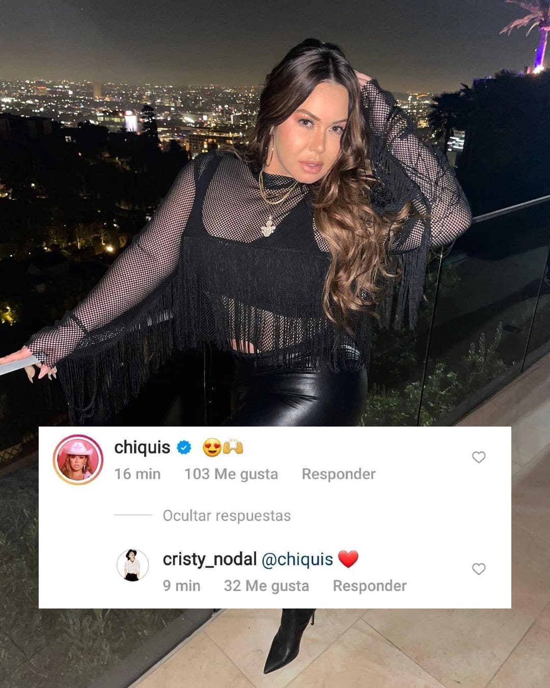 La ola de felicitaciones de amigos famosos, colegas y seguidores no se hicieron esperar, como el de 
<b>Chiquis Rivera.</b>