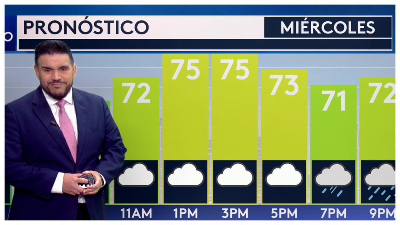 Pronóstico del tiempo hoy en Miami: mínimas de 65 y máximas de 75 grados Fahrenheit