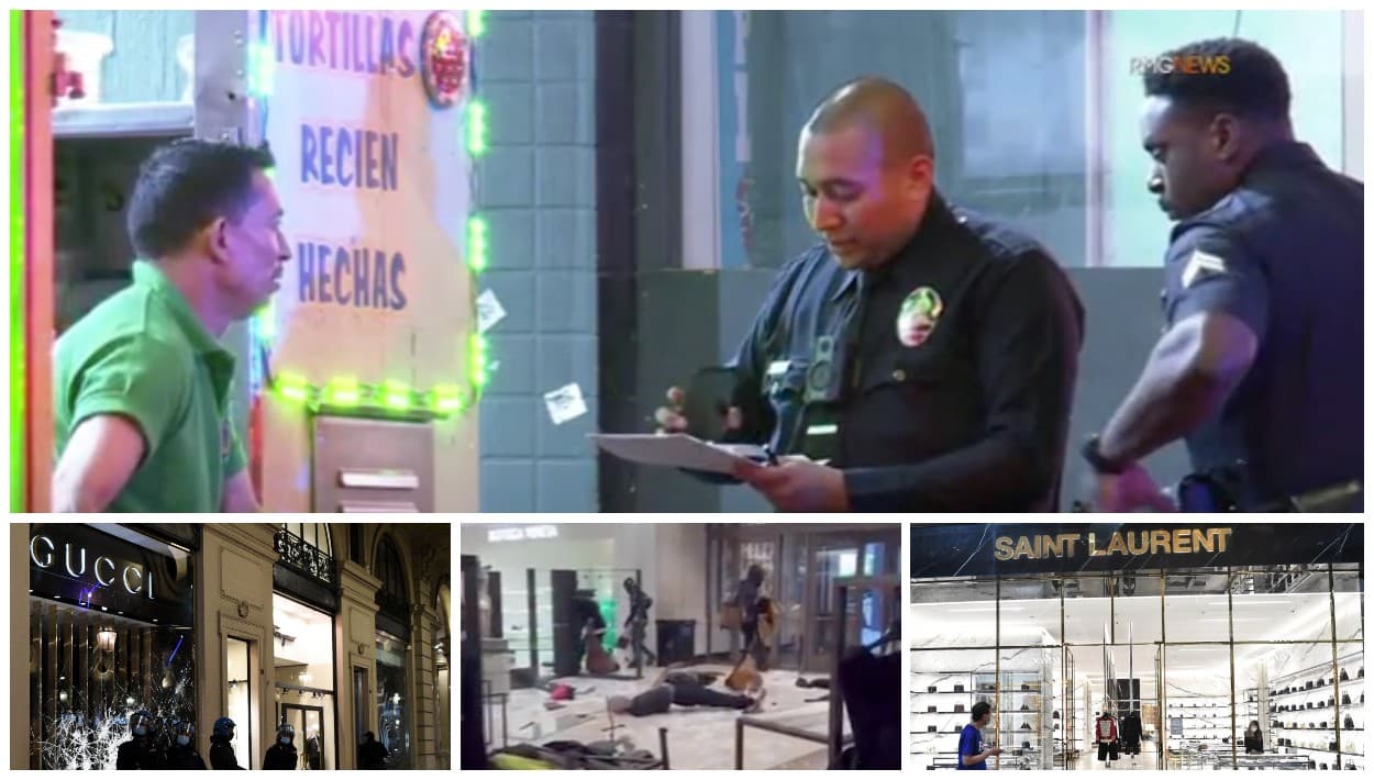 Ola de robos en el sur de California azota lo mismo a Gucci que a vendedores ambulantes de tacos