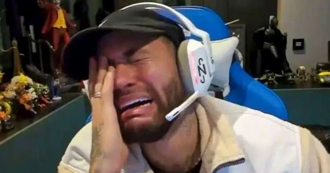 ¡Épica reacción de Neymar al perder 1 millón de dólares!