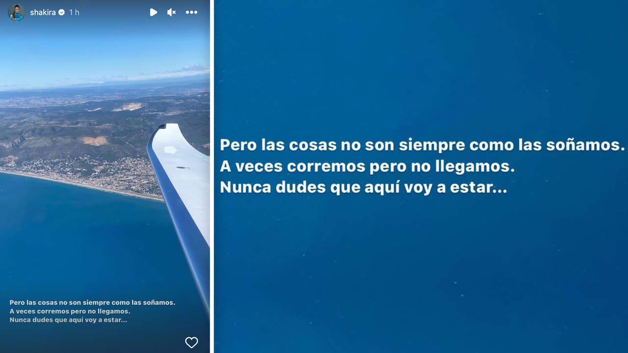 Este fue el mensaje que Shakira emitió tras reportarse que dejó Barcelona de manera definitiva.