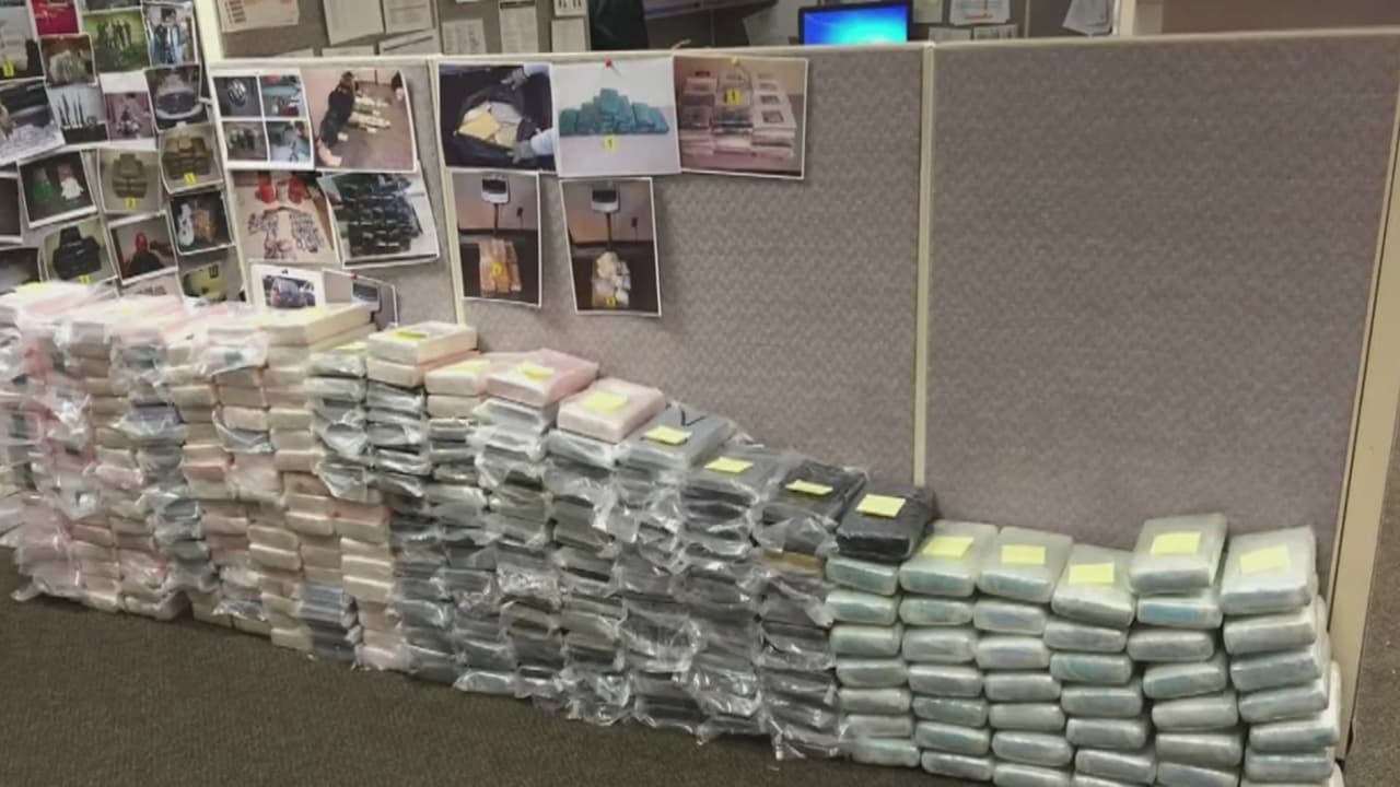 Decomisan enorme cantidad de droga valorada en millones de dólares a una red de narcotráfico mexicano