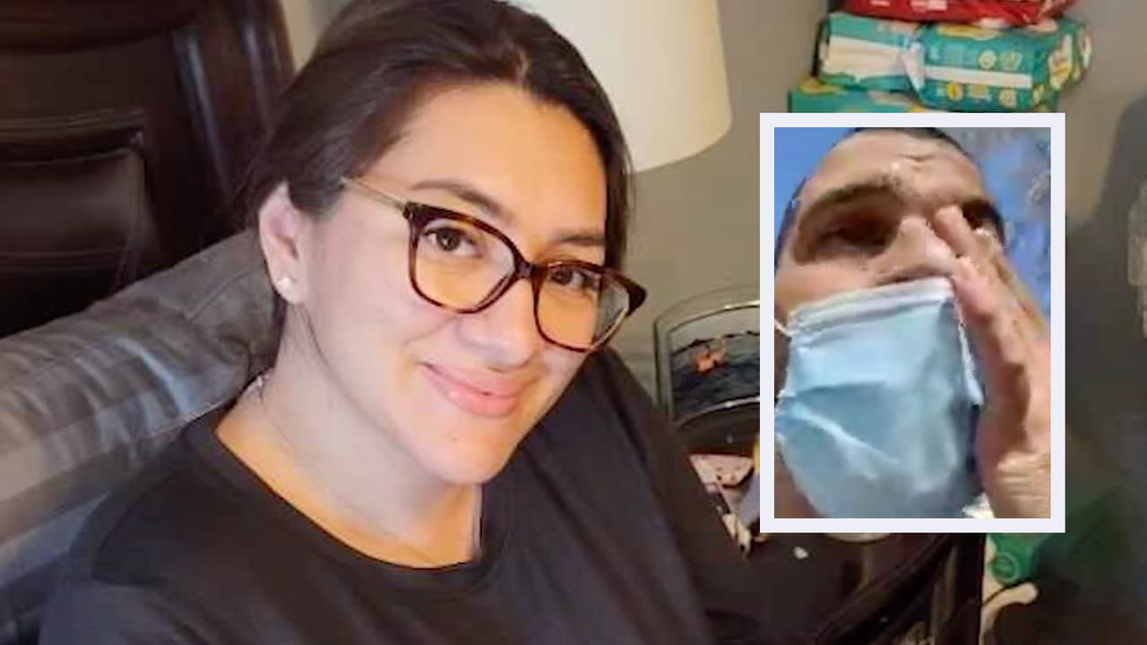 “Ella no se ha dado por vencida”: padre de cinco lucha por mantener viva a su esposa con coronavirus