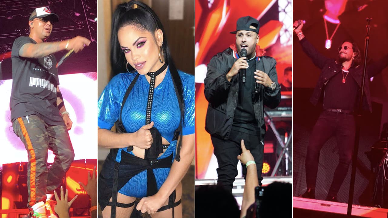 EN FOTOS: Revive el encuentro de las estrellas más grandes del género urbano de Latino Mix Live 