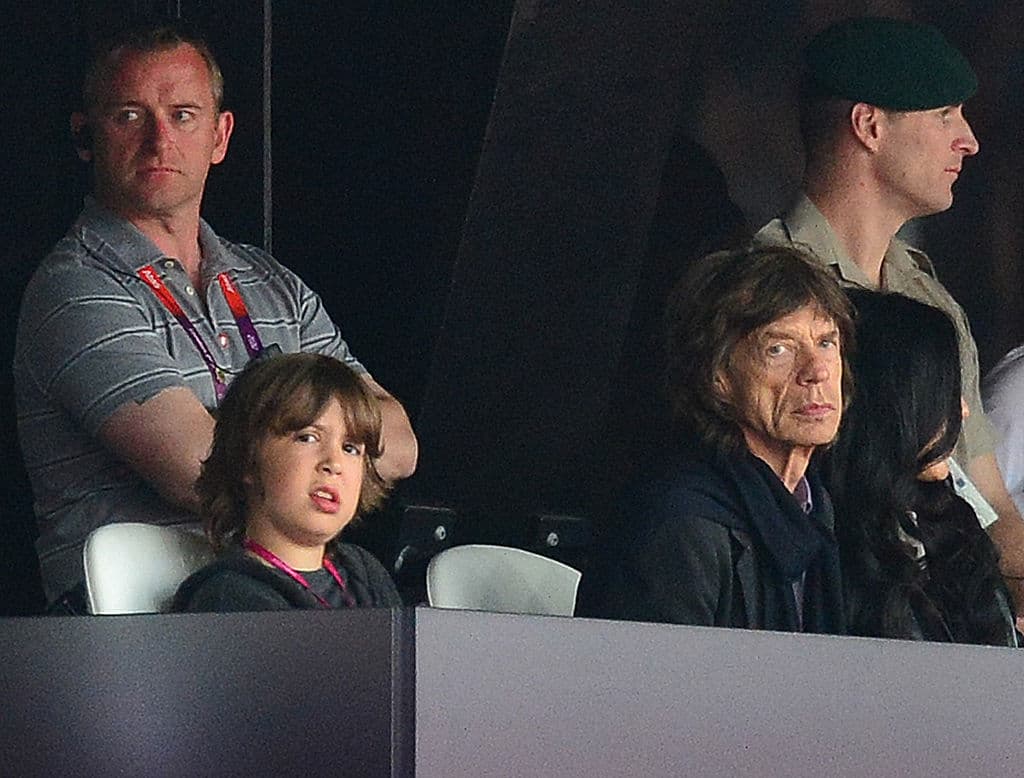 Mick Jagger, de 77 años, fue padre de su octavo hijo cuando tenía 73, mientras los demás ya eran todos adultos.