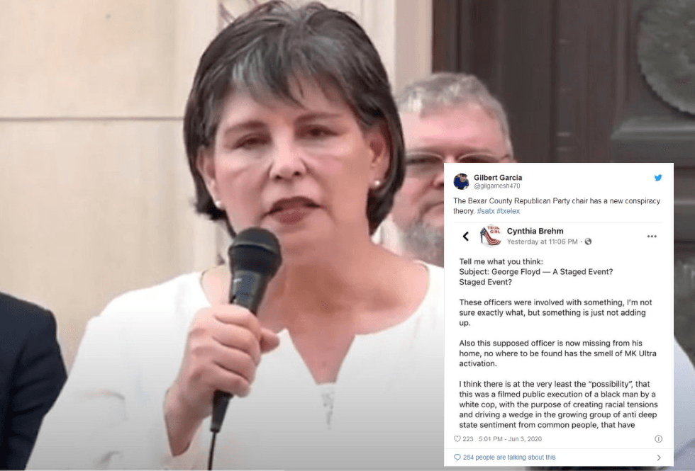 Líder republicana en Texas difunde teorías falsas sobre la muerte de George Floyd, ahora piden su renuncia