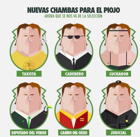 Se acabó la era del Piojo Herrera al frente del Tri y los usuarios en las redes documentaron la saga futbolera con estos memes.