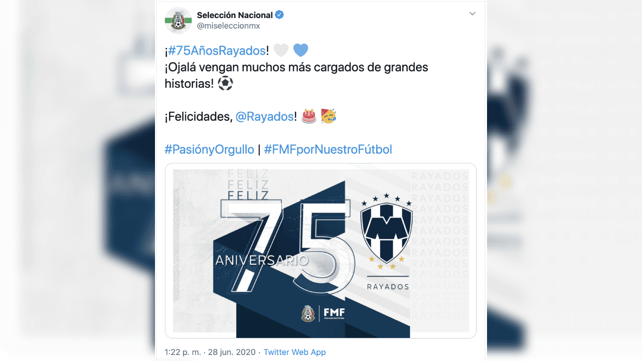 Así celebra el mundo futbolístico en México y en Europa para Rayados de Monterrey.