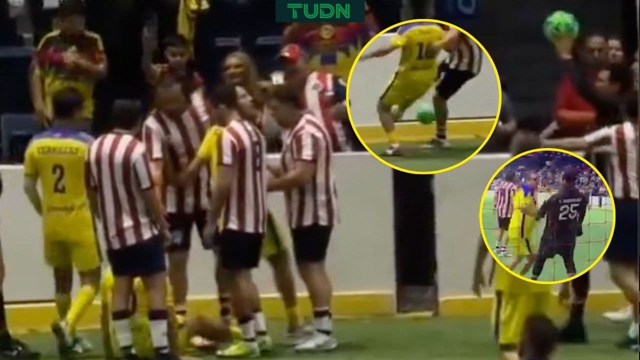 ¡La venganza es dulce! Reynoso propina patadón a Cuauhtémoc Blanco