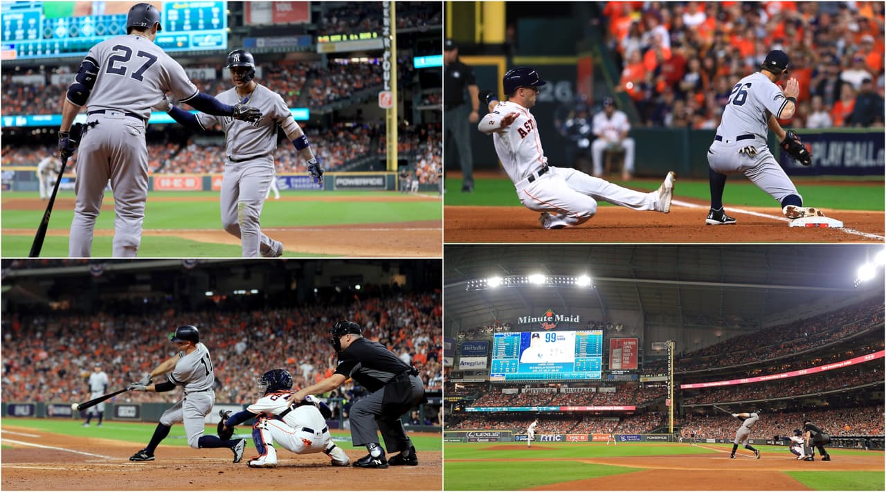 New York Yankees se adelanta con contundente victoria de 7-0 sobre los Houston Astros en la Serie de Campeonato de la Liga Americana.