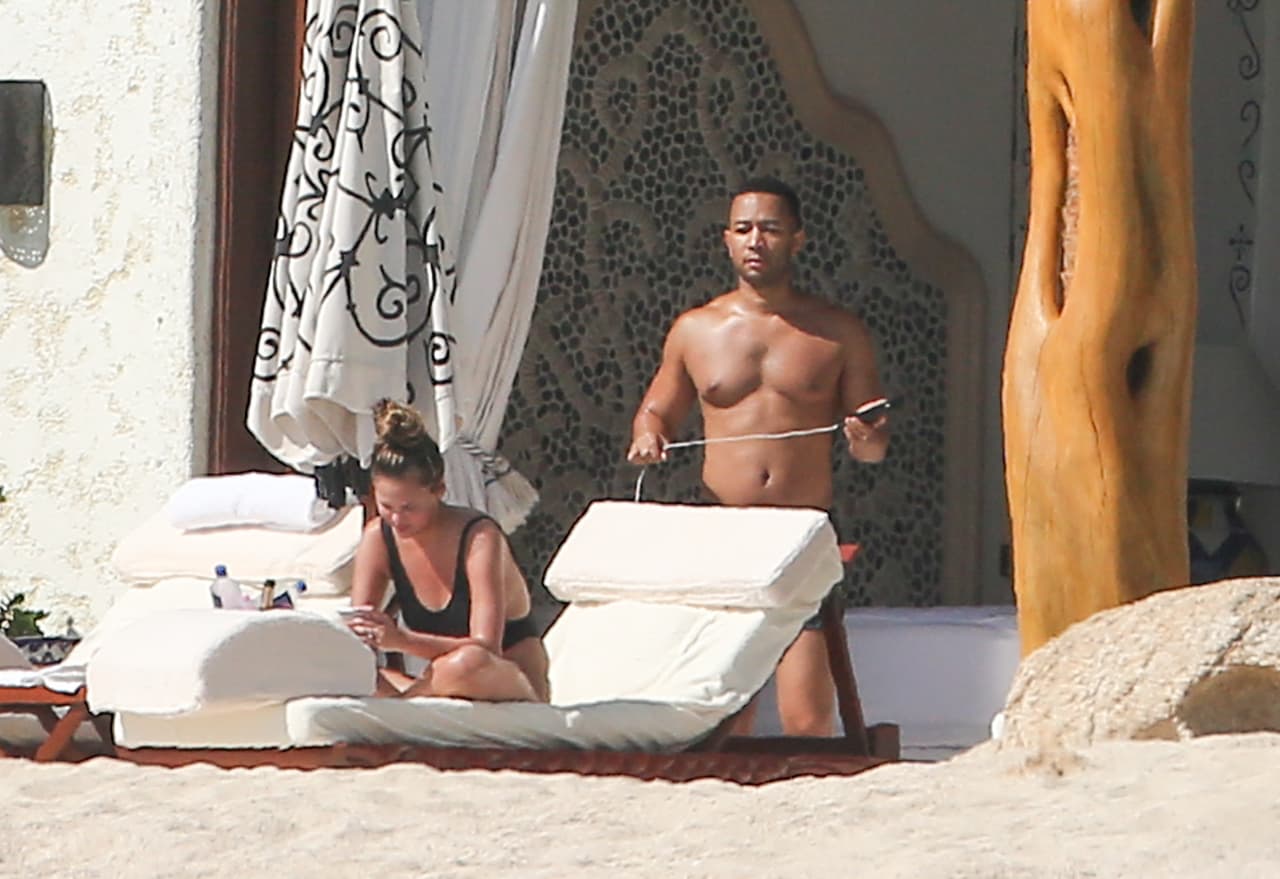 Así los captaron disfrutando de Cabo.