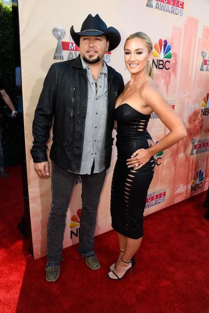 Parejita country, Jason Aldean y la guapa Brittany Kerr.