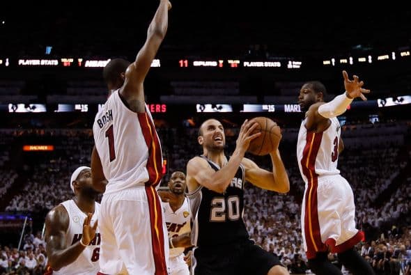 No fue el partido más destacado de argentino Manu Ginóbili..