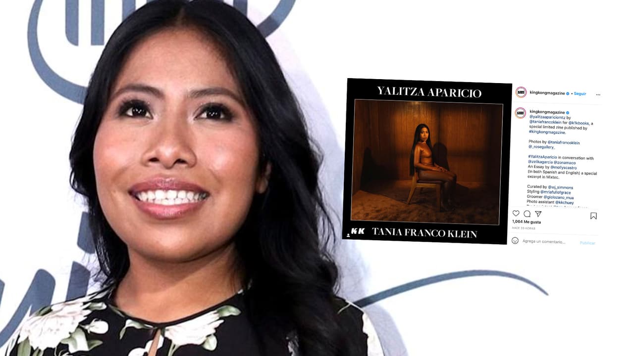 "Se ve artística, no se ve ni vulgar, ni sexy": Cautiva foto de Yalitza Aparicio vestida de 'cuero'