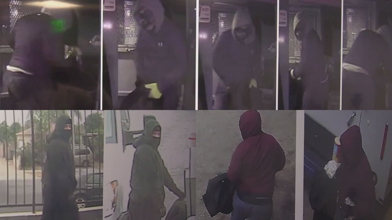FBI ofrece $25,000 por información que ayude a capturar a una banda de ladrones en Los Ángeles