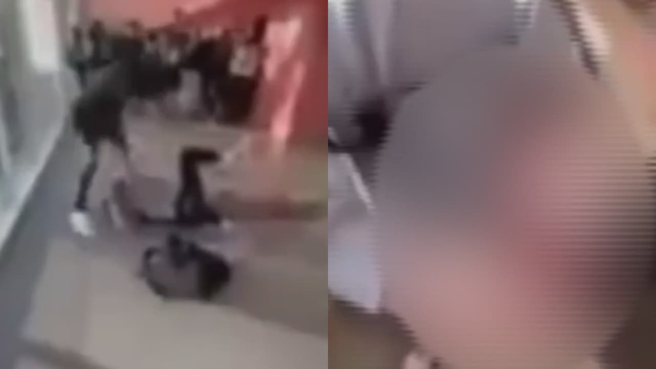 Video muestra pelea entre estudiantes en secundaria de Atlanta; uno fue apuñalado con tijeras