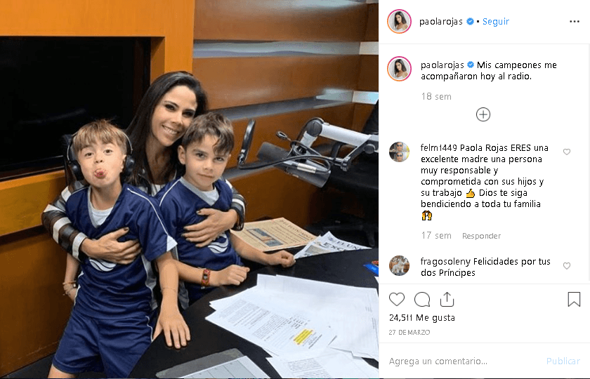 "Mis chavitos me acompañaban a hacer el programa de radio. Ahí hacíamos juntos la tarea y 
<b>eso dejó de ser posible</b>", relató.