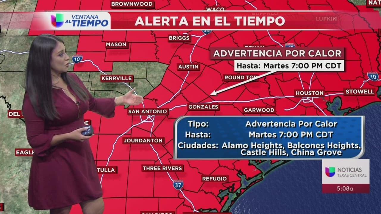 Emiten advertencia de calor para el área de Austin por temperaturas en los tres dígitos 