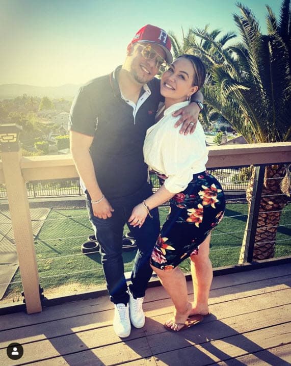 En su primer aniversario, la pareja estaba pasando por una crisis que lograron superar un mes después.