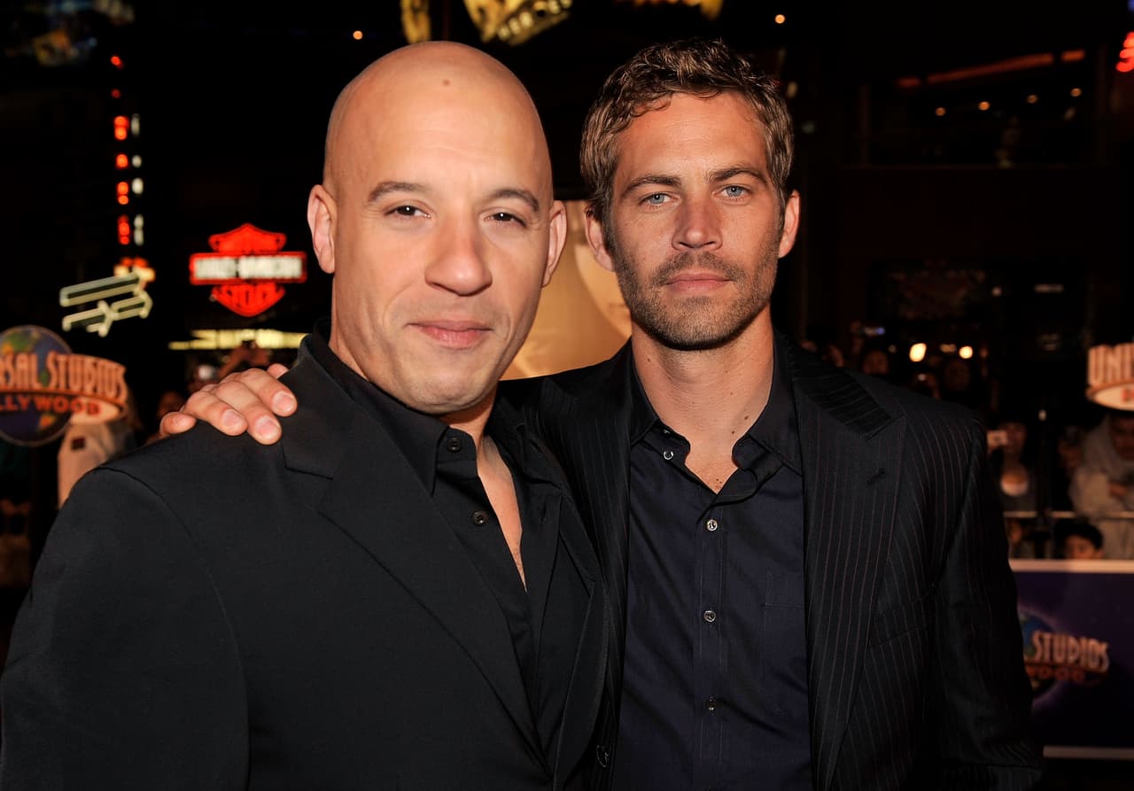 Vin Diesel logró más de 8 millones de reacciones con una foto con Paul Walker, después de su muerte, algo que le significó un Guinness Record.
