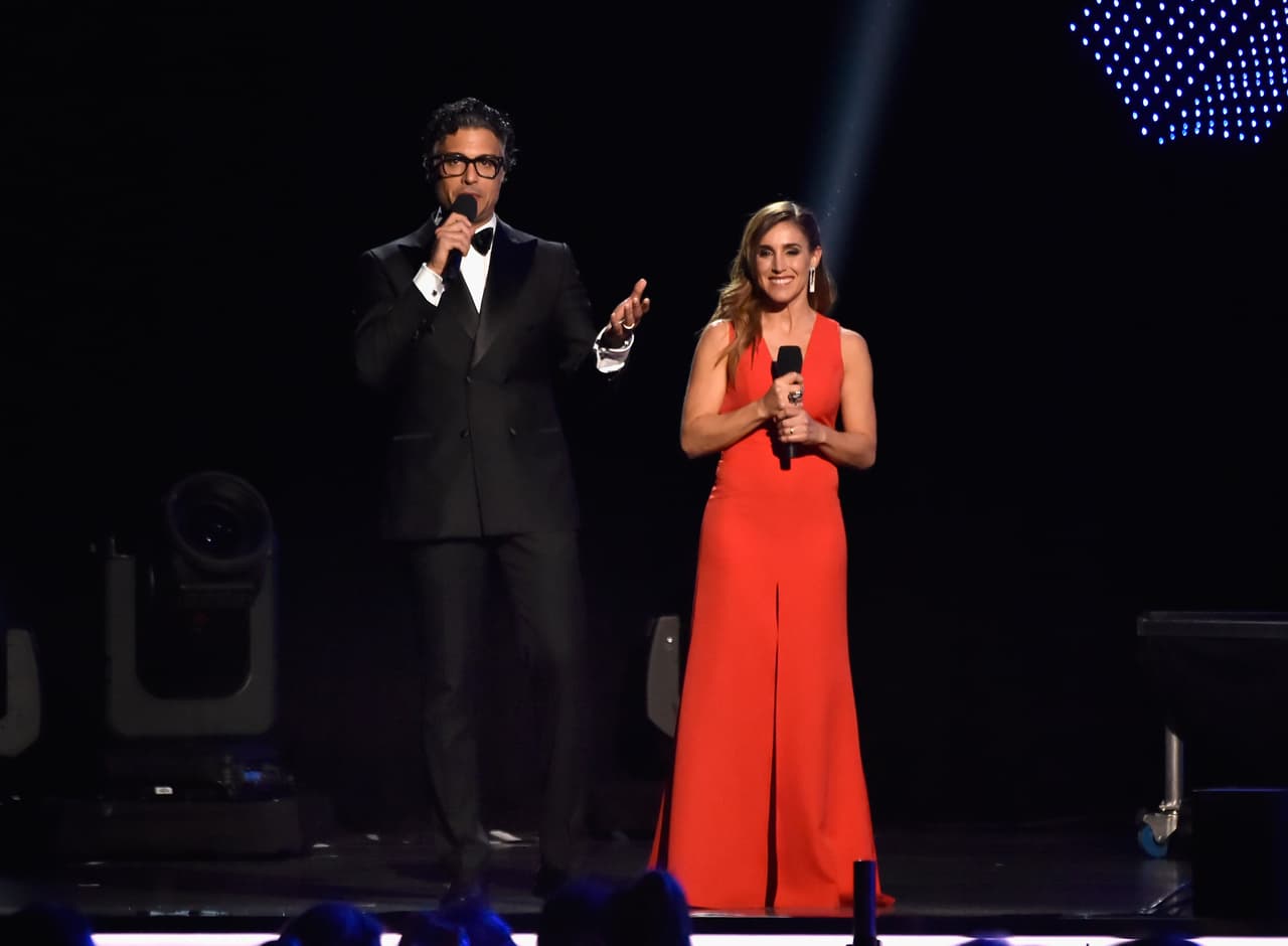 El actor mexicano Jaime Camil y la cantante argentina Soledad Pastorutti condujeron la ceremonia.